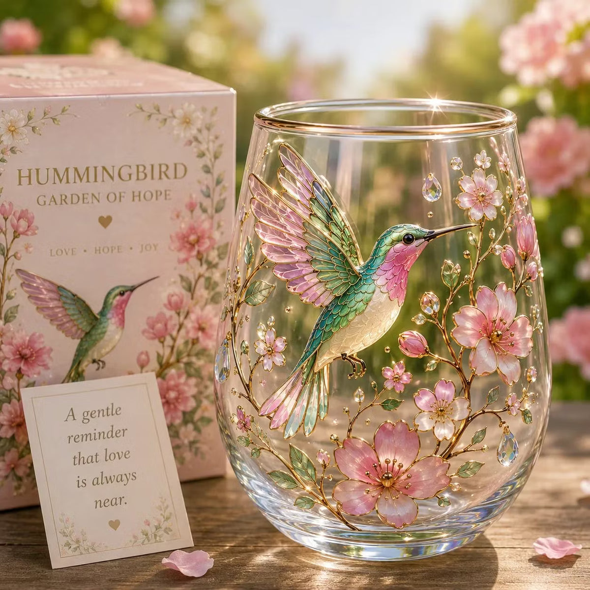 🌸🌿 Limited Edition 2026 Garden Morning Bliss Glass Tea Cup☀️☕