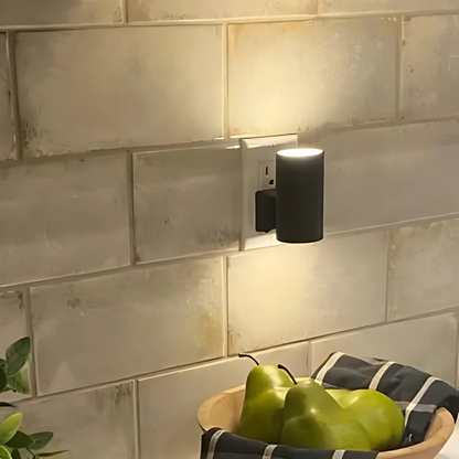 Luma One | Plug-In LED Night Light for Modern Room Decor & Hallways