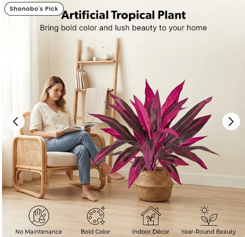 OasisLeaf – Artificial Indoor Tropical Plant