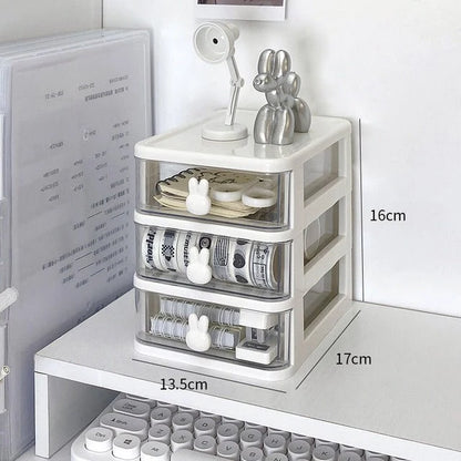 Kawaii Mini Desk Drawer Organizer
