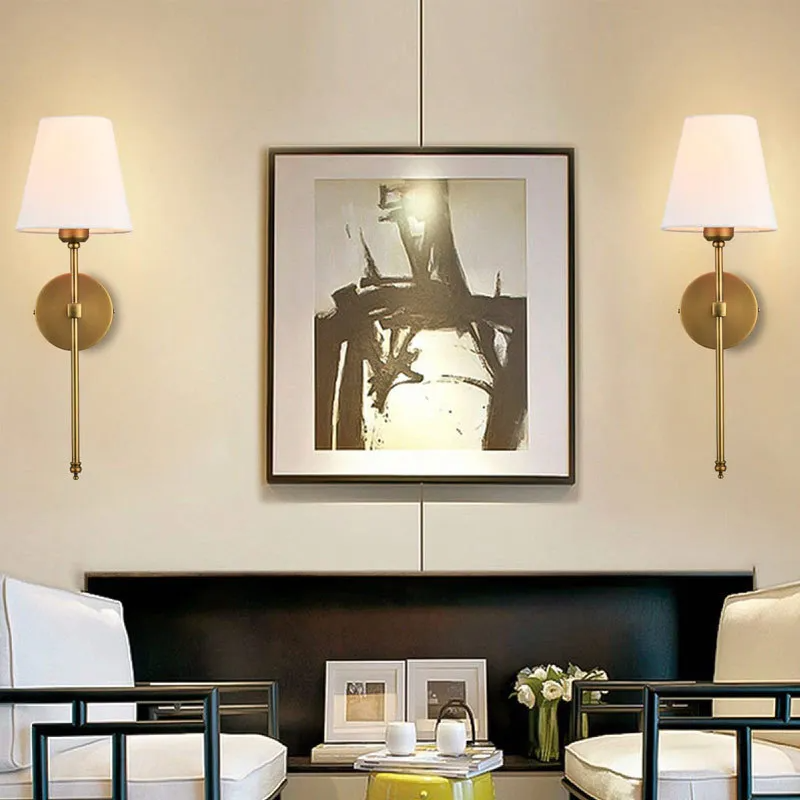 Wireless LED Wall Sconce for Bedside & Bedroom Inspo | Classic Shaded