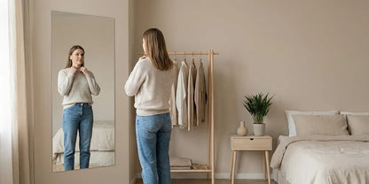 InfinityGrid™ Shatterproof Peel & Stick Mirror Tiles