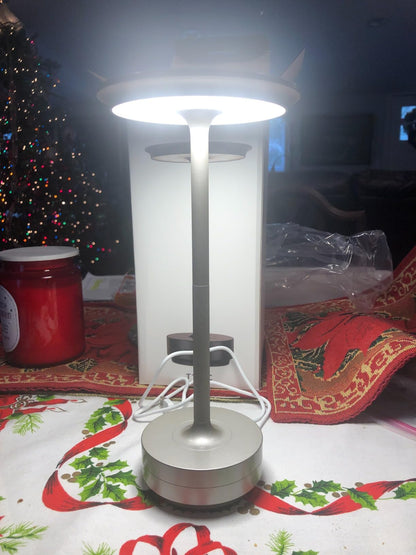 Luma Solis Cordless Minimalist Table Lamp - Rechargeable LED Accent Light
