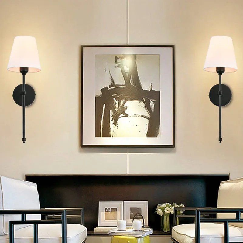 Wireless LED Wall Sconce for Bedside & Bedroom Inspo | Classic Shaded