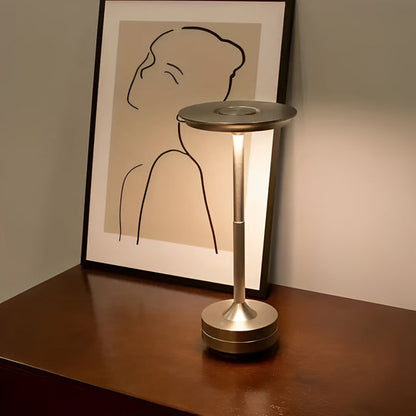 Luma Solis Cordless Minimalist Table Lamp - Rechargeable LED Accent Light