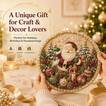 ✨ Four Seasons & Holiday Pearl Art Hanging Wreath Kit | Luxury Flocked Canvas with Scratch-Resistant Non-Fading Pearl Beads DIY Handmade Seasonal Decor 💎