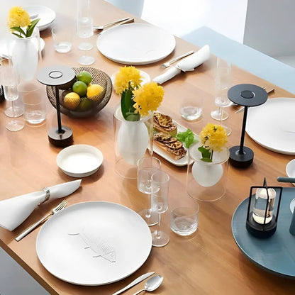 Luma Solis Cordless Minimalist Table Lamp - Rechargeable LED Accent Light