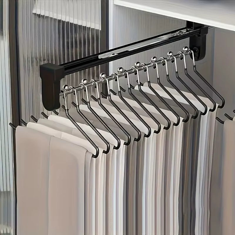 Adjustable Pull-Out Clothes Rail