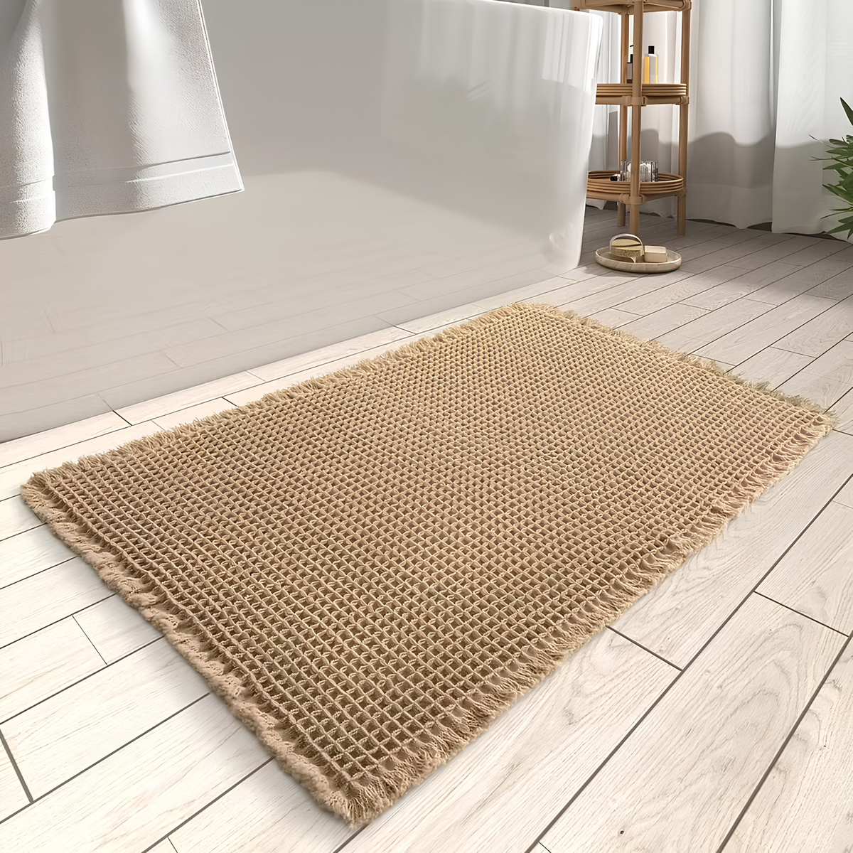 Upgraded Waffle Runner Rug