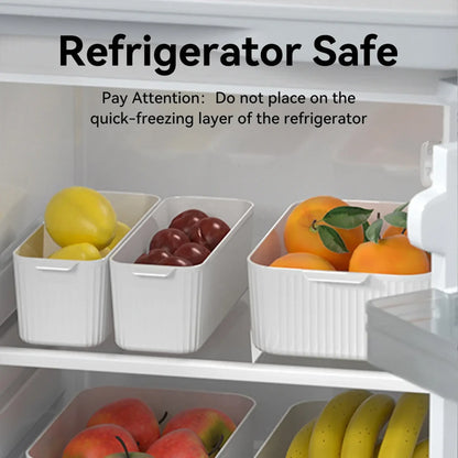 Multifunctional Storage Box with Handle | Kitchen & Bathroom Organizer
