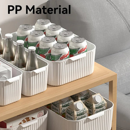 Multifunctional Storage Box with Handle | Kitchen & Bathroom Organizer