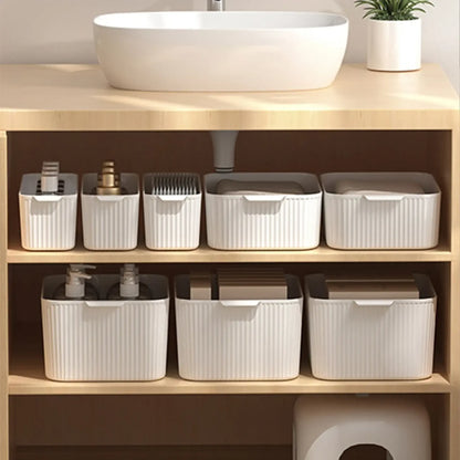 Multifunctional Storage Box with Handle | Kitchen & Bathroom Organizer