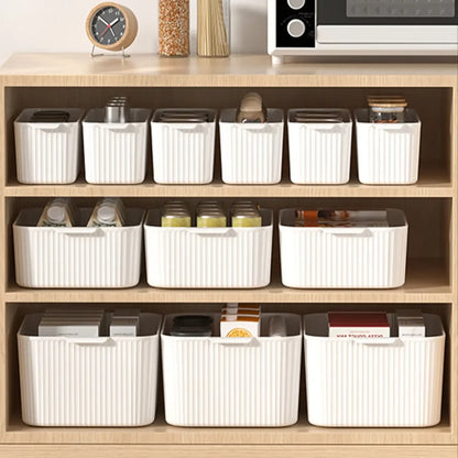 Multifunctional Storage Box with Handle | Kitchen & Bathroom Organizer