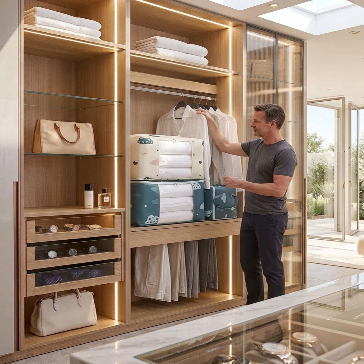 Large Capacity Clothes Storage Bag