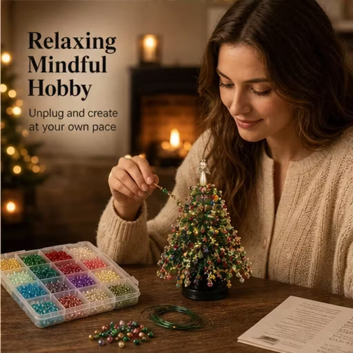 Pearlfrost – Relaxing DIY Christmas Pearl + Rhinestone