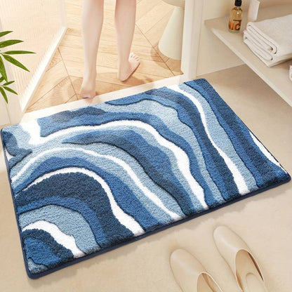 Tranquil Wave Bath Mat