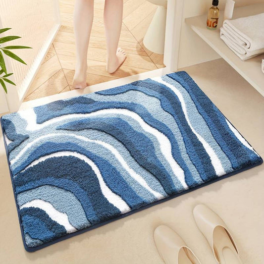 Tranquil Wave Bath Mat