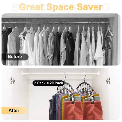 Curved Leggings Hanger Organizer