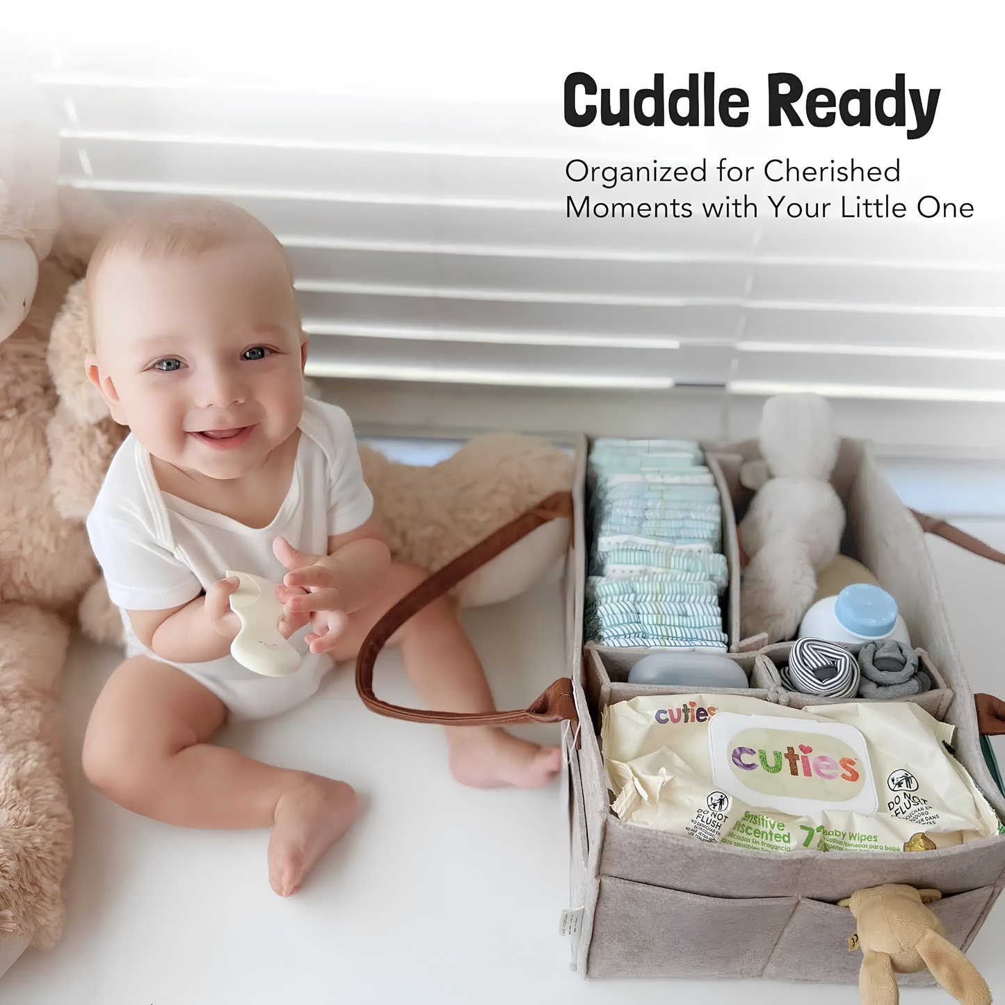 Baby Felt Nursery Organizer Caddy