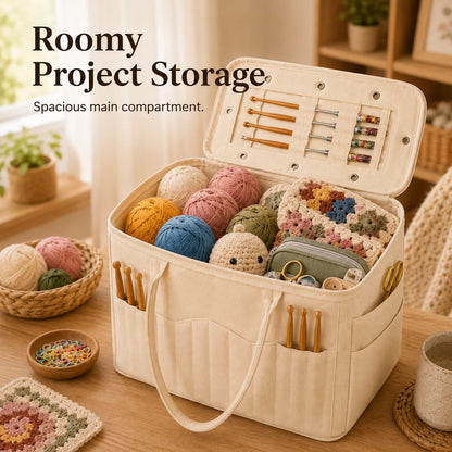 Crochet & Knitting Bag – Perfect Gift for Crafters
