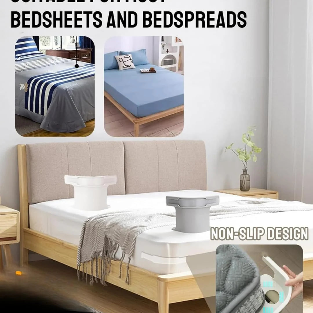 4-Pack Heavy Duty Bed Sheet Clips