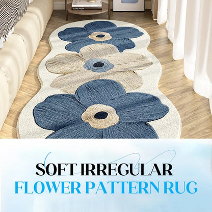 BlossomWaves – Soft Designer Rug