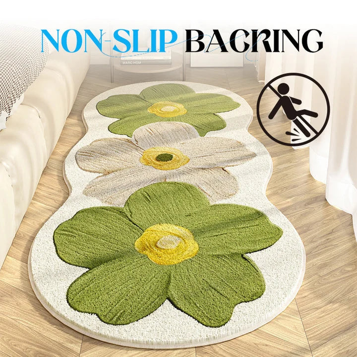 BlossomWaves – Soft Designer Rug