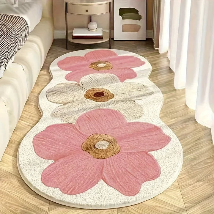 BlossomWaves – Soft Designer Rug