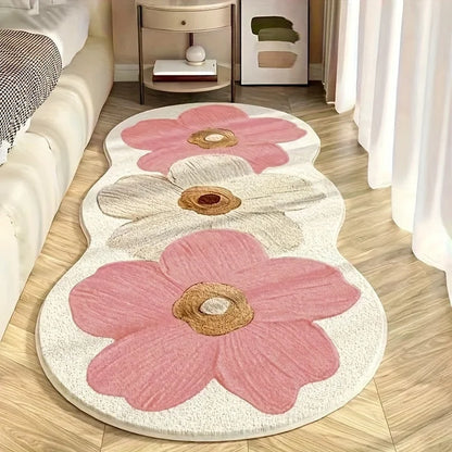 BlossomWaves – Soft Designer Rug