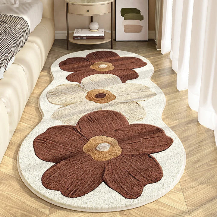 BlossomWaves – Soft Designer Rug