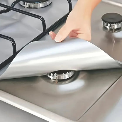 Reusable Gas Stove Burner Liners (Set of 4)