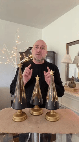 Christmas Sale 49% off -Three-piece luminous starry night tree set