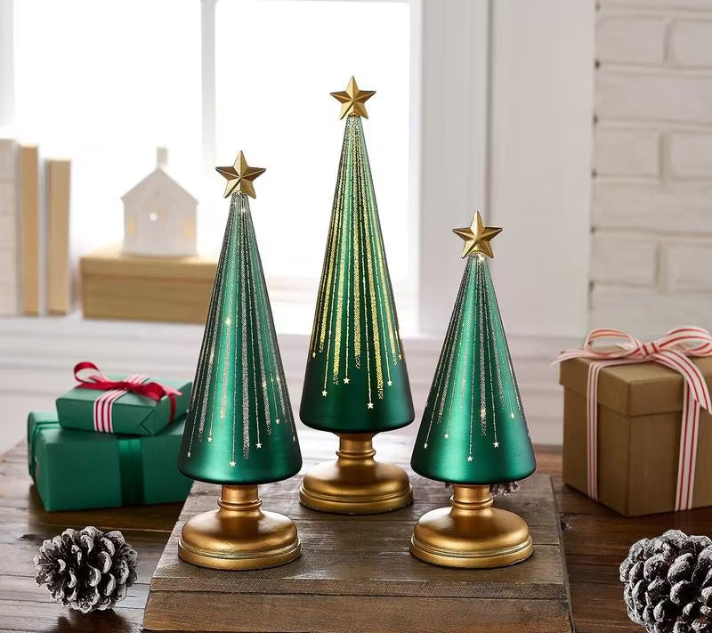 Christmas Sale 49% off -Three-piece luminous starry night tree set