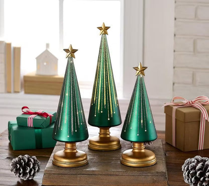 Christmas Sale 49% off -Three-piece luminous starry night tree set