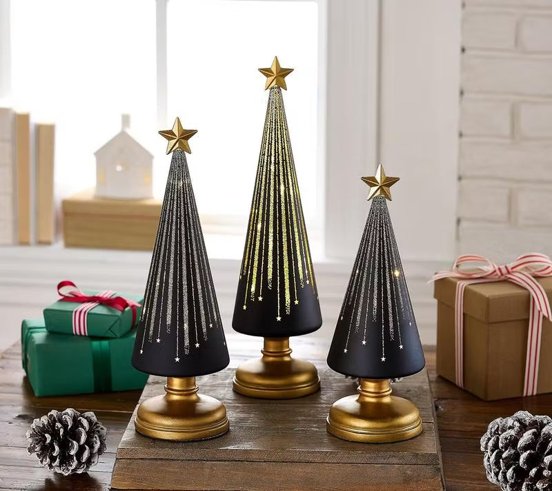 Christmas Sale 49% off -Three-piece luminous starry night tree set