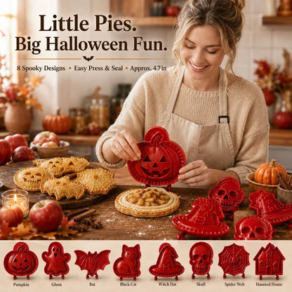 SpookEase — Halloween Mini Pie Mold Set