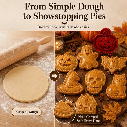 SpookEase — Halloween Mini Pie Mold Set