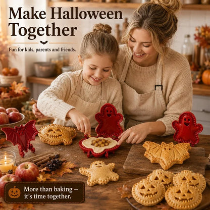 SpookEase — Halloween Mini Pie Mold Set