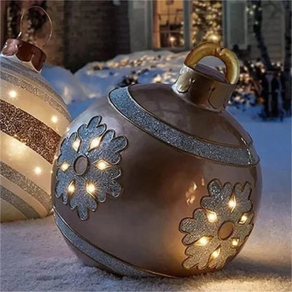 GlowSphere – Outdoor Christmas PVC Inflatable Decoration Ball