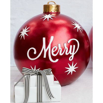 GlowSphere – Outdoor Christmas PVC Inflatable Decoration Ball