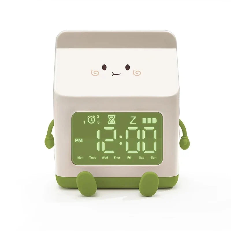 Milk Box Alarm Clock
