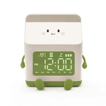 Milk Box Alarm Clock