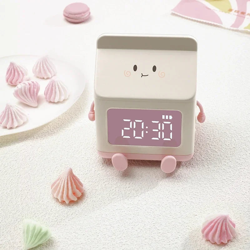 Milk Box Alarm Clock