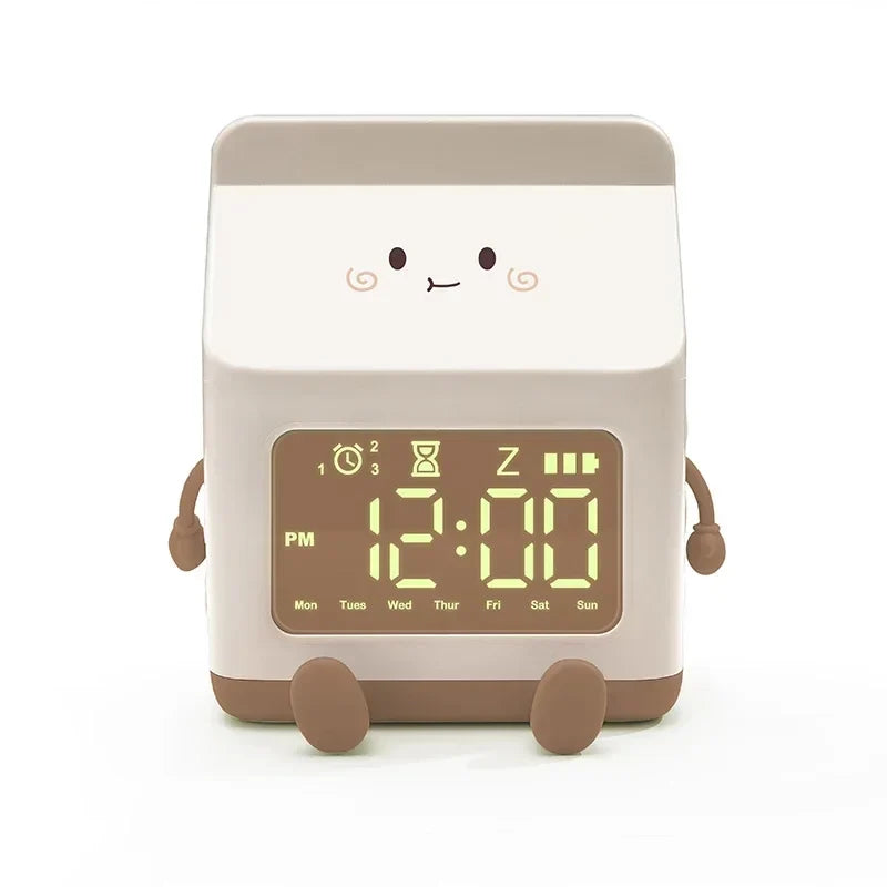 Milk Box Alarm Clock