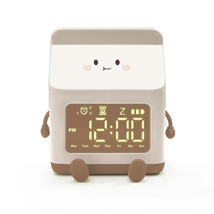 Milk Box Alarm Clock