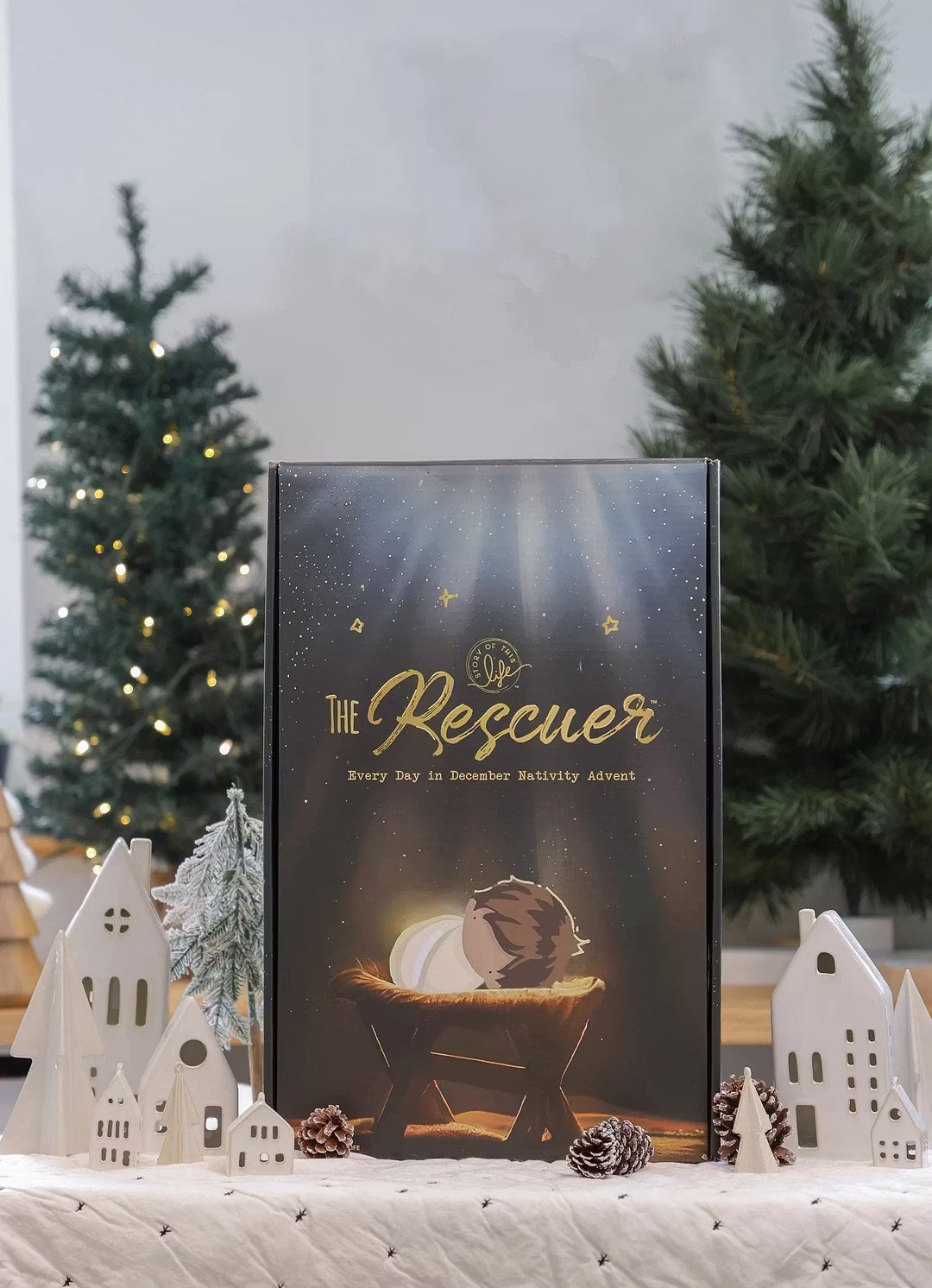 Nativity Advent Calendar 2026 – 24-Day Christmas Countdown with Nativity Figures
