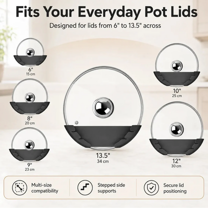 Adhesive Pot Lid Holders