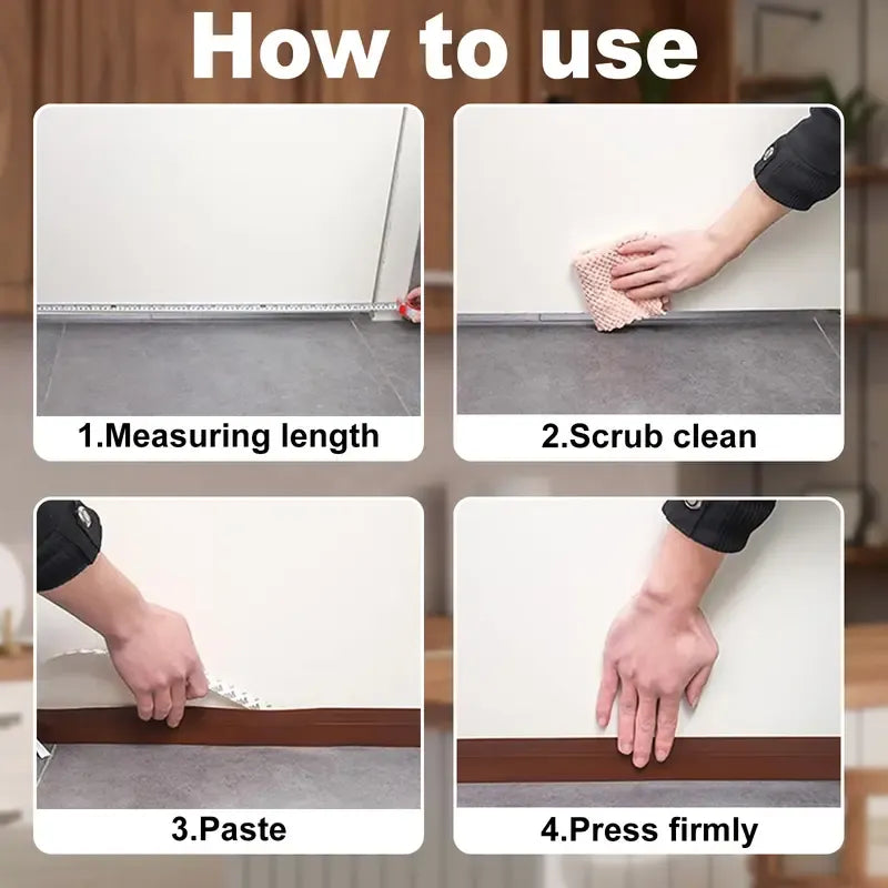 Adhesive Draft Stopper Seal Strip for Doors, Windows & Shower Doors
