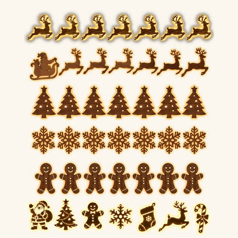 🦌Glowing Christmas Reindeer Wall Light – Cozy Festive LED Decor