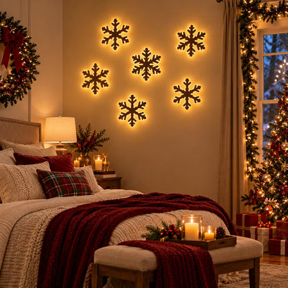 🦌Glowing Christmas Reindeer Wall Light – Cozy Festive LED Decor